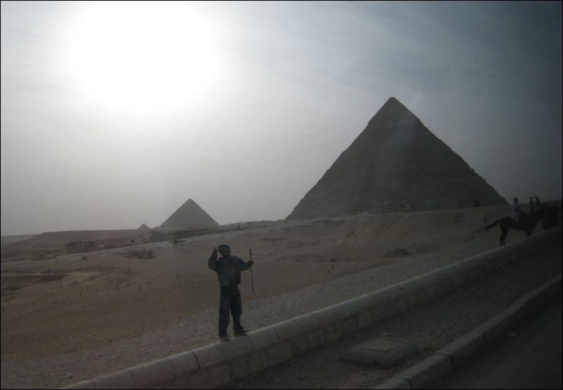 egipt, giza, kair, piramidy