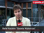 screen: Gazeta Wyborcza, Rafał Kalukin - materiał filmowy