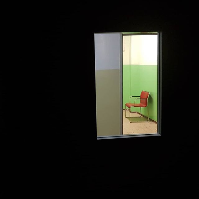 drzwi, okno, krzesło, szpital